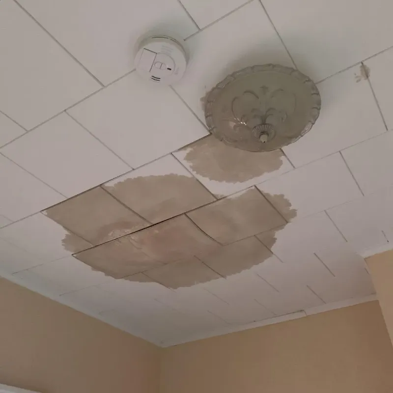 Ceiling Water Damage Repair in White County, TN