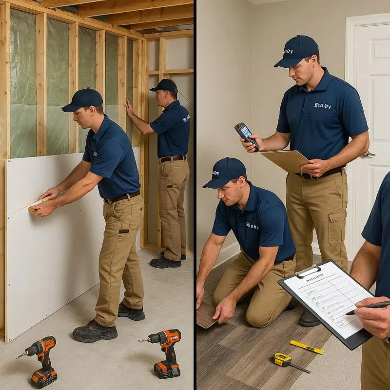 Repairs and Reconstruction process in White County, TN