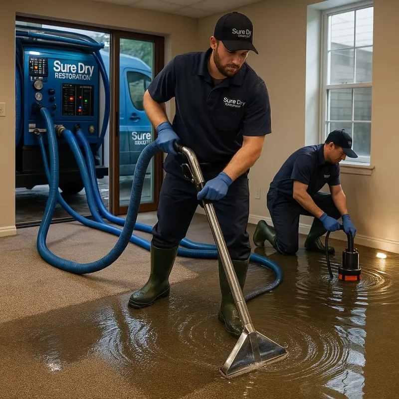 Water Extraction and Removal process in White County, TN
